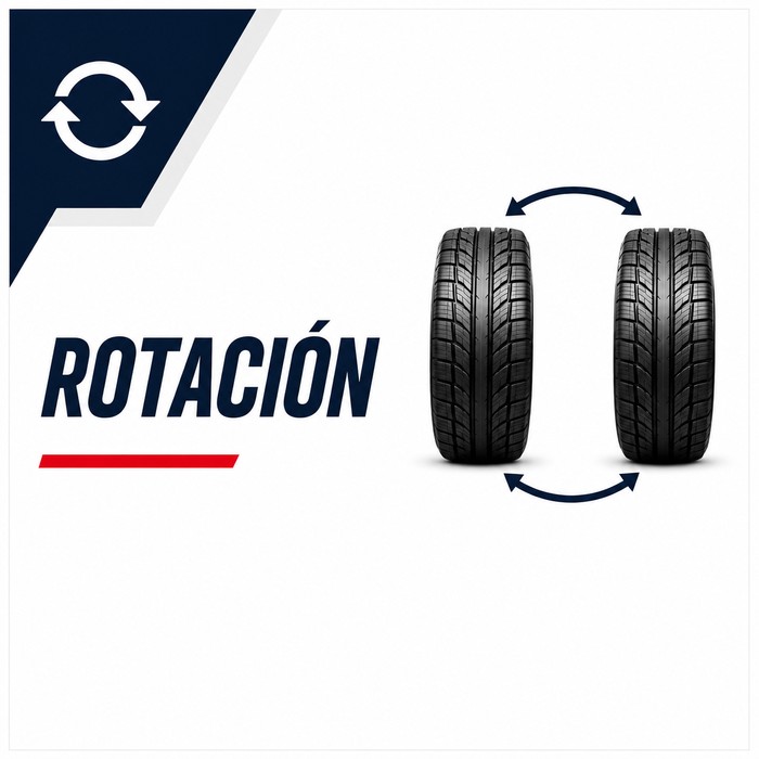 Rotación de llantas